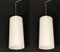 Danish Opal Acrylic Pendants by Erik Moller for Louis Poulsen, 1960s, Set of 2 2