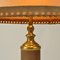 Table Lamps in Parchment Leather and Brass, 1960s, Set of 2 2
