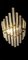 Italian Wall Lights in Glass Crystal and Murano from Venini, 1980, Set of 2 6
