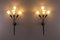 Arum Wall Lights from Maison Lunel, 1950s, Set of 2, Image 2