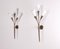 Arum Wall Lights from Maison Lunel, 1950s, Set of 2, Image 3