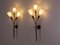 Arum Wall Lights from Maison Lunel, 1950s, Set of 2, Image 4