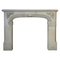 Large Antique English Gothic Fireplace Mantel, 1790, Image 1