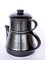 Black Ceramic Teapot by Franco Bucci for Laboratorio Pesaro, Italy, 1960s 3