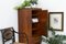 Mid-Century Modern Danish Bow Front Corner Cabinet, 1950s, Image 20
