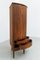 Mid-Century Modern Danish Bow Front Corner Cabinet, 1950s 10