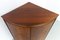Mid-Century Modern Danish Bow Front Corner Cabinet, 1950s, Image 13