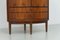 Mid-Century Modern Danish Bow Front Corner Cabinet, 1950s 16