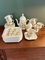 Handbemaltes Mid-Century Kaffeeservice aus Bambus von Ernestine Salerno, 1950er, 21 . Set 12