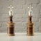 Ceramic Studio Table Lamps by Tue Poulsen, Denmark, 1970s, Set of 2, Image 3