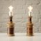 Ceramic Studio Table Lamps by Tue Poulsen, Denmark, 1970s, Set of 2, Image 9