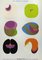 Shu Takahashi, Six Shapes in Space, Mixed Media Screenprint, 1974 1