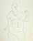 Louis Berthomme Saint-Andre, The Cyclops, Pencil Drawing, Mid 20th Century 1