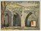 Leon Boulier, Villeneuve Cloister in Avignon, Watercolor, 1941 1