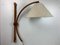 Lampe Murale Arc Swing Scandinave en Chêne par Domus, Danemark, 1970s 8