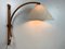 Lampe Murale Arc Swing Scandinave en Chêne par Domus, Danemark, 1970s 10