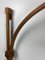 Lampe Murale Arc Swing Scandinave en Chêne par Domus, Danemark, 1970s 12