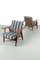 Set of Ge240 Armchairs by Hans Wegner, Image 2