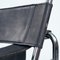 Schwarzer Wassily Stuhl von Marcel Breuer, Italien, 1970er 14