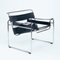 Schwarzer Wassily Stuhl von Marcel Breuer, Italien, 1970er 3