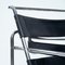 Schwarzer Wassily Stuhl von Marcel Breuer, Italien, 1970er 11