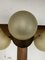 Mid-Century Brutalist Oak Floor Lamp with 4 Spheres from Temde Leuchten, 1970s 9