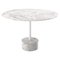 9 Dining Table in White Carrara Marble by Piero Lissoni, Image 1