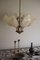 Chandelier in Brass & Glass by Paavo Tynell for Idman Oy, Finland, 1940s, Image 14