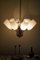 Chandelier in Brass & Glass by Paavo Tynell for Idman Oy, Finland, 1940s, Image 7