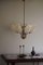 Chandelier in Brass & Glass by Paavo Tynell for Idman Oy, Finland, 1940s, Image 15