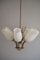 Chandelier in Brass & Glass by Paavo Tynell for Idman Oy, Finland, 1940s, Image 2