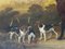 John Imms of Ringmer, The Clandon Harriers Hunt, XIX secolo, grande dipinto ad olio, Immagine 8