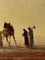Henry Andrew Harper, Suez Canal Group of Bedouin Tribesman with Camels, Watercolor, 19th Century, Framed 8
