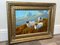 Artista británico, Tres ovejas en las Tierras Altas de Escocia, Pintura al óleo, Enmarcado, Imagen 6