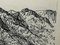 Alfred Wainwright, Landscape Low Fell Lake District, 20th Century, Ink Drawing 8