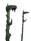 Surrealistic Salvador Candleholders in Bronze by Oscar Tusquets Blanca for Driade, 1998, Set of 2 2
