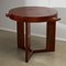 Art Deco Teakwood Pull Tabs Coffee Table, Image 5