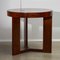 Tavolino da caffè Art Deco in legno di teak, Immagine 3