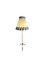 Lampada da terra Art Déco in ottone, anni '50, Immagine 6