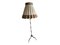 Lampada da terra Art Déco in ottone, anni '50, Immagine 1