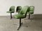 Chaises de Salle à Manger ou de Bureau Pivotantes Mid-Century, 1960s, Set de 4 1