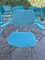 Steel Dining Chairs with Armrests, Padded Alcantara Seats and Backs, 1960s, Set of 10 21
