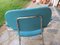 Steel Dining Chairs with Armrests, Padded Alcantara Seats and Backs, 1960s, Set of 10 15
