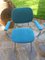 Steel Dining Chairs with Armrests, Padded Alcantara Seats and Backs, 1960s, Set of 10 20