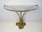Bronze & Glass Console Table by Lothar Klute, Image 1