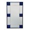 French Sectional Mirror with Blue Etched Panels, 1930s, Image 1