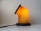 Epoke 1 Amber Glass Lamp by Michael Bang for Holmegaard, 1970s, Image 1