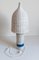 Italienische Tischlampe aus Keramik & Korbgeflecht von Aldo Londi für Bergboms, 1960er 9