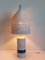 Italienische Tischlampe aus Keramik & Korbgeflecht von Aldo Londi für Bergboms, 1960er 5