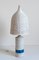 Italienische Tischlampe aus Keramik & Korbgeflecht von Aldo Londi für Bergboms, 1960er 10